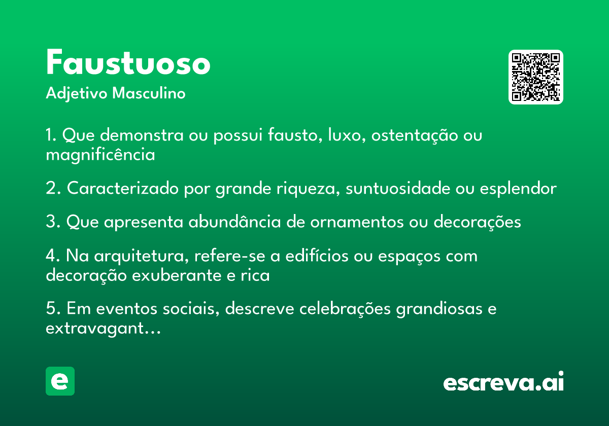 faustuoso
