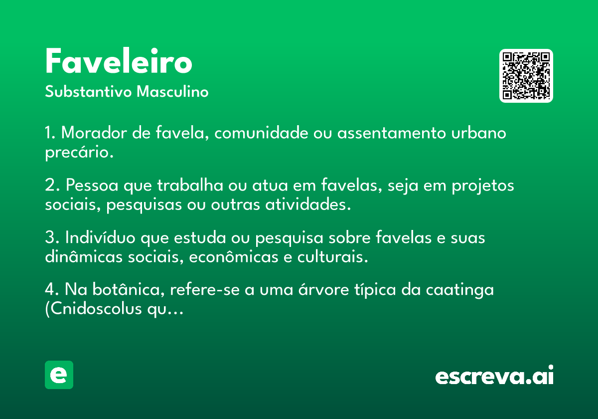 faveleiro