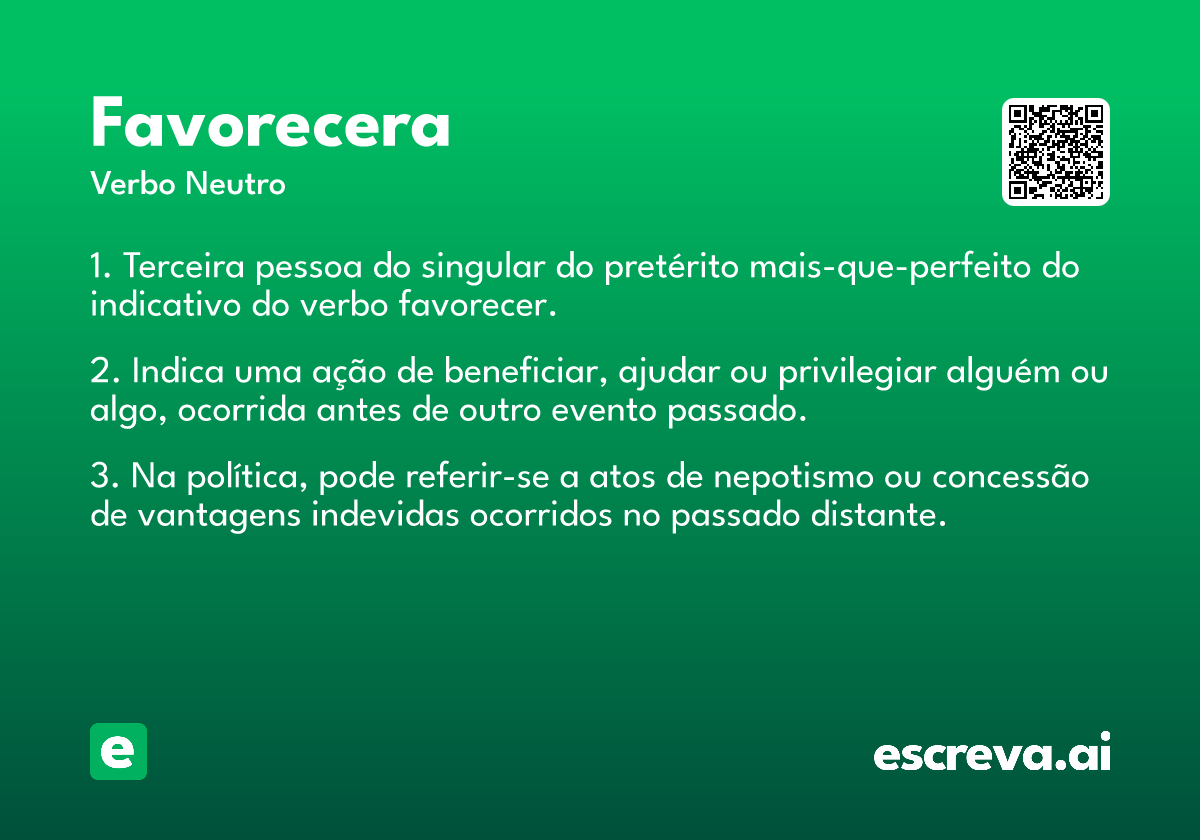 favorecera