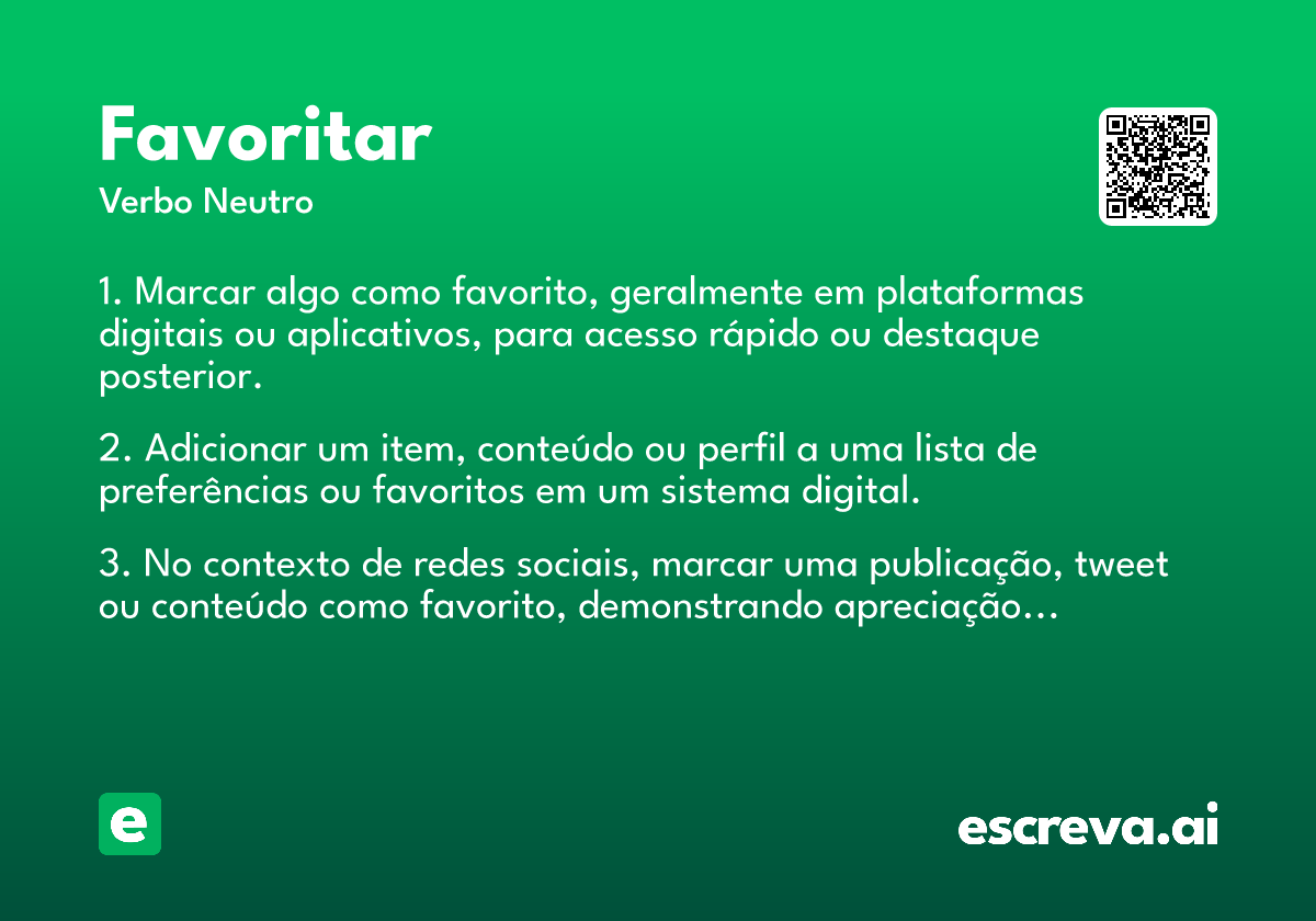favoritar