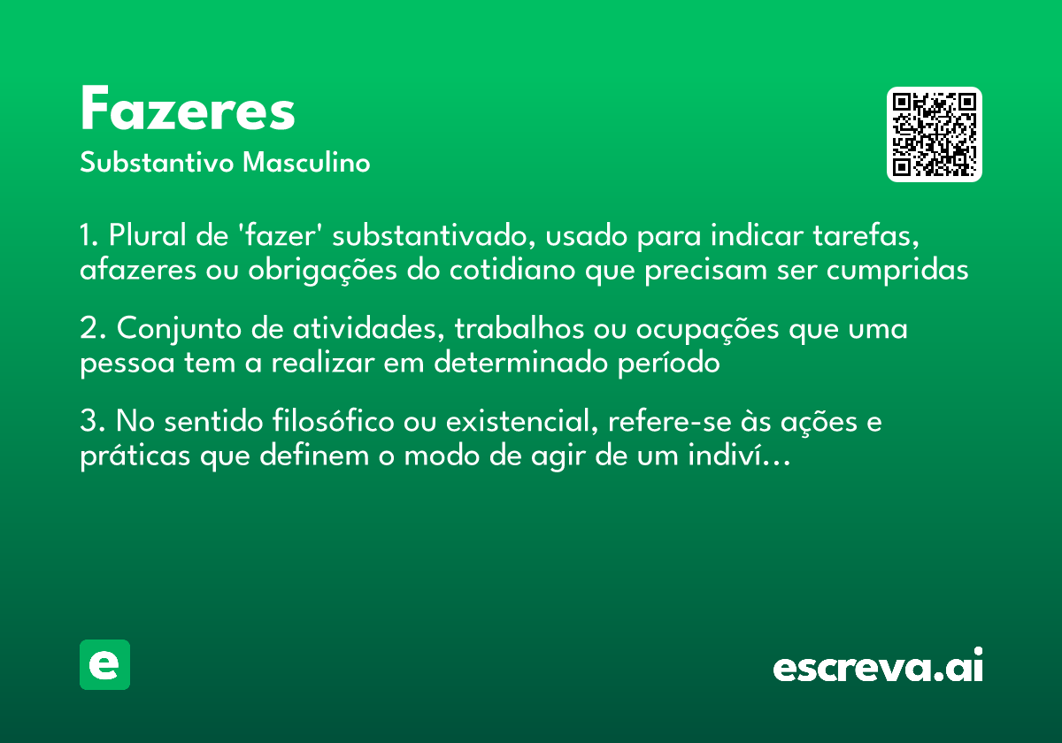 fazeres