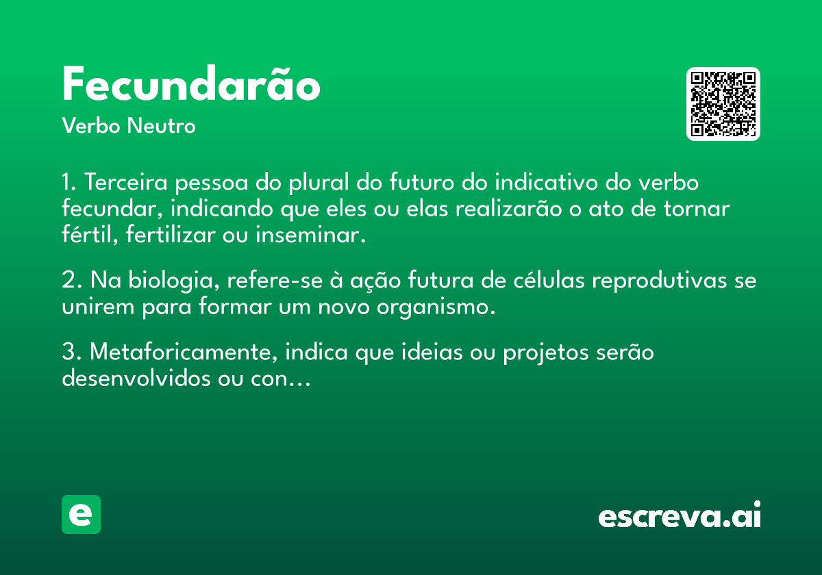 fecundarão