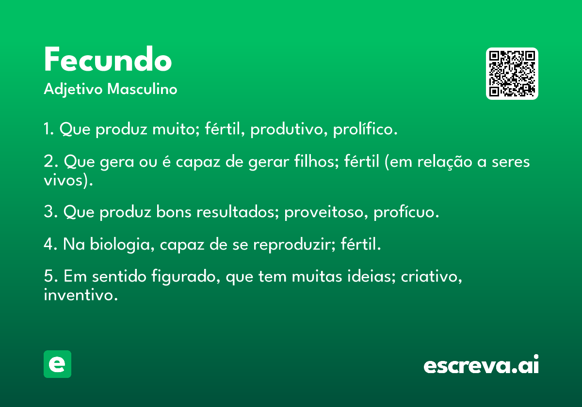 fecundo