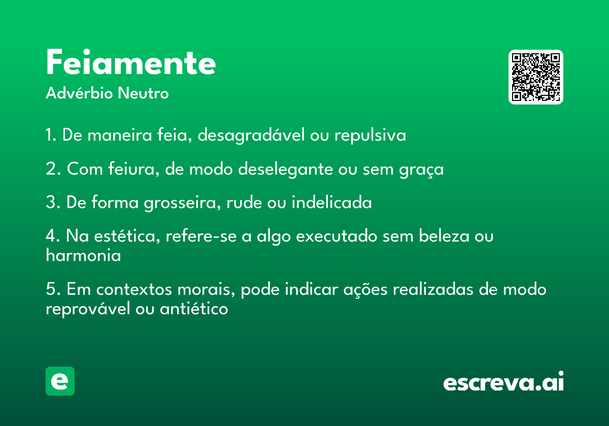 feiamente