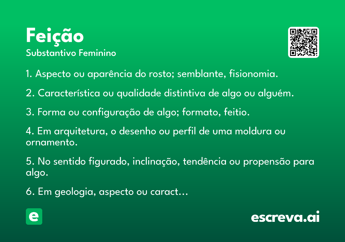 feição