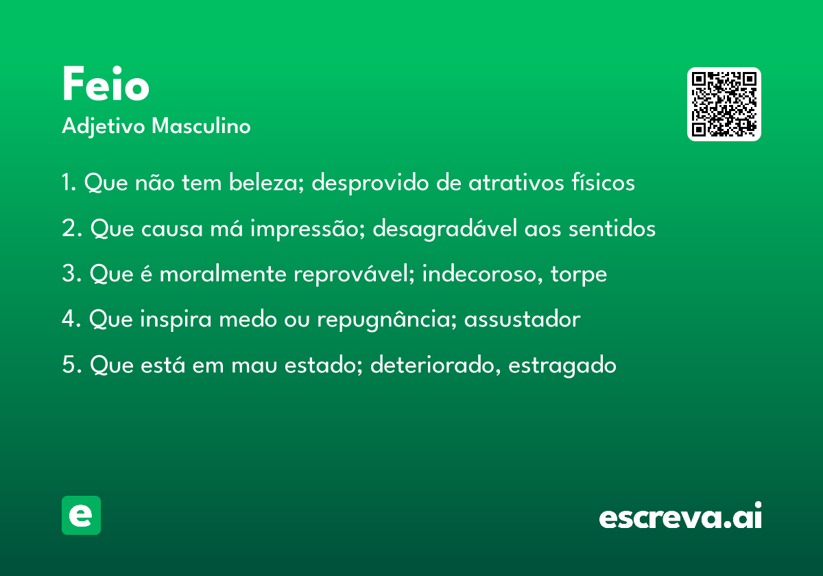 feio