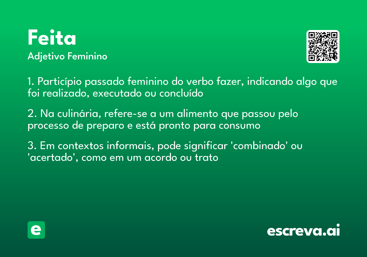feita