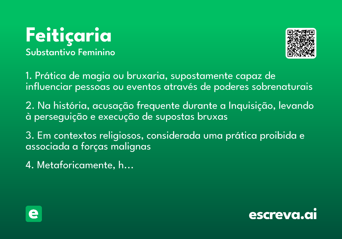 feitiçaria