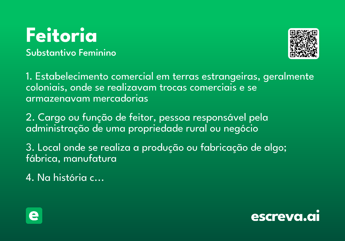 feitoria