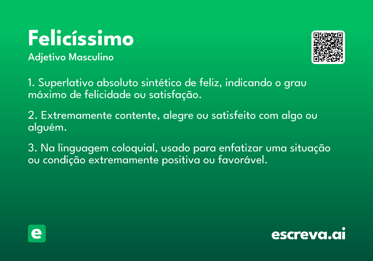 felicíssimo