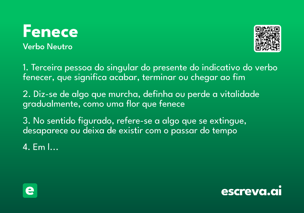fenece
