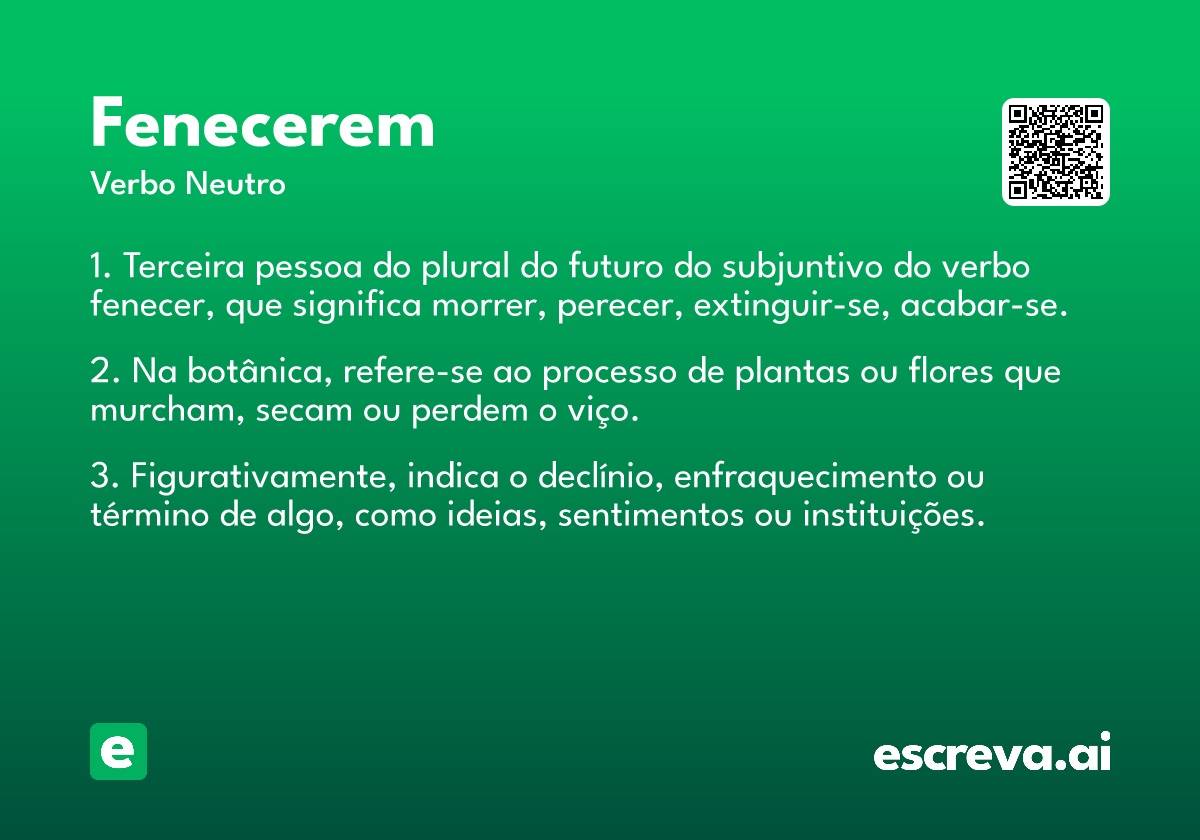 fenecerem