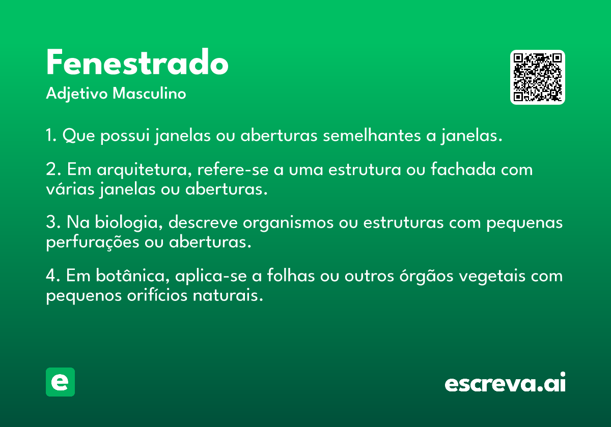 fenestrado