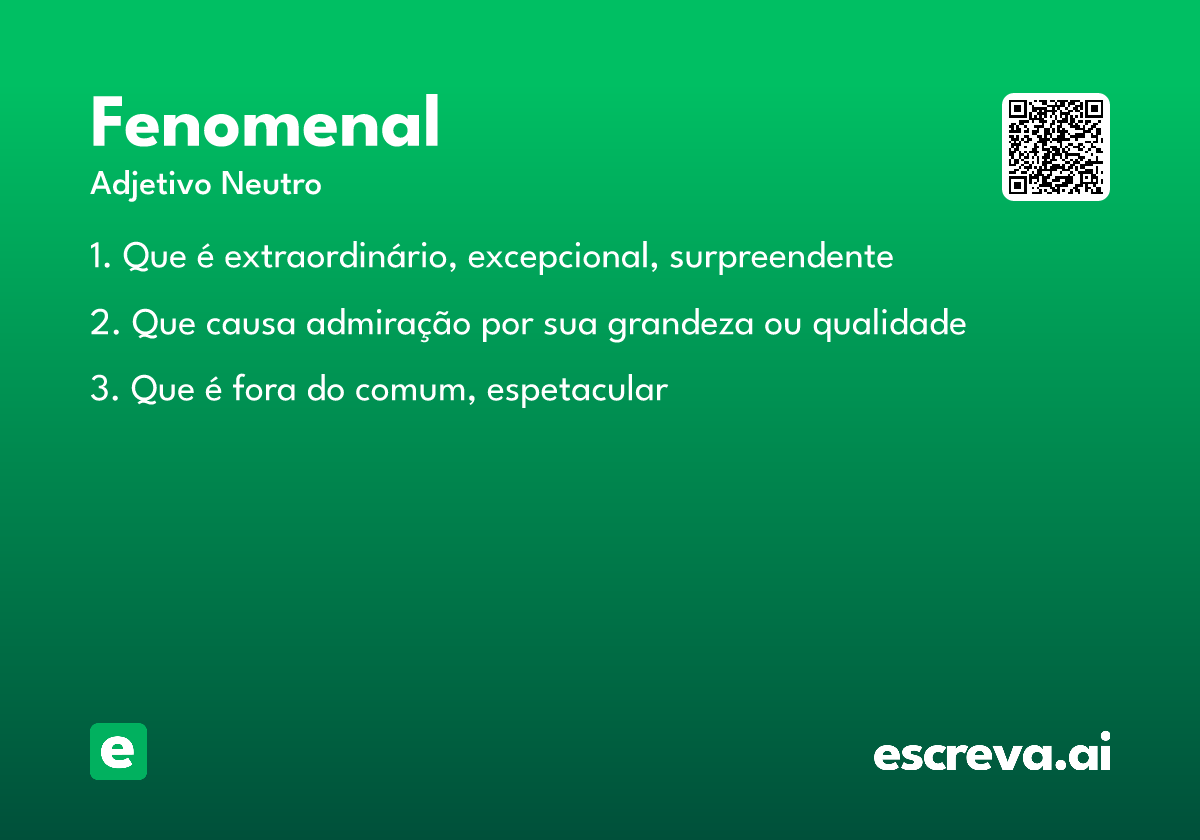 fenomenal