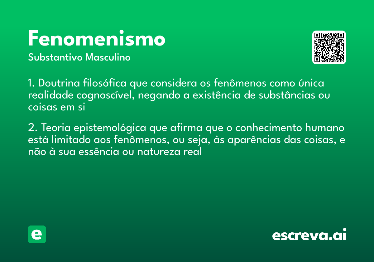 fenomenismo