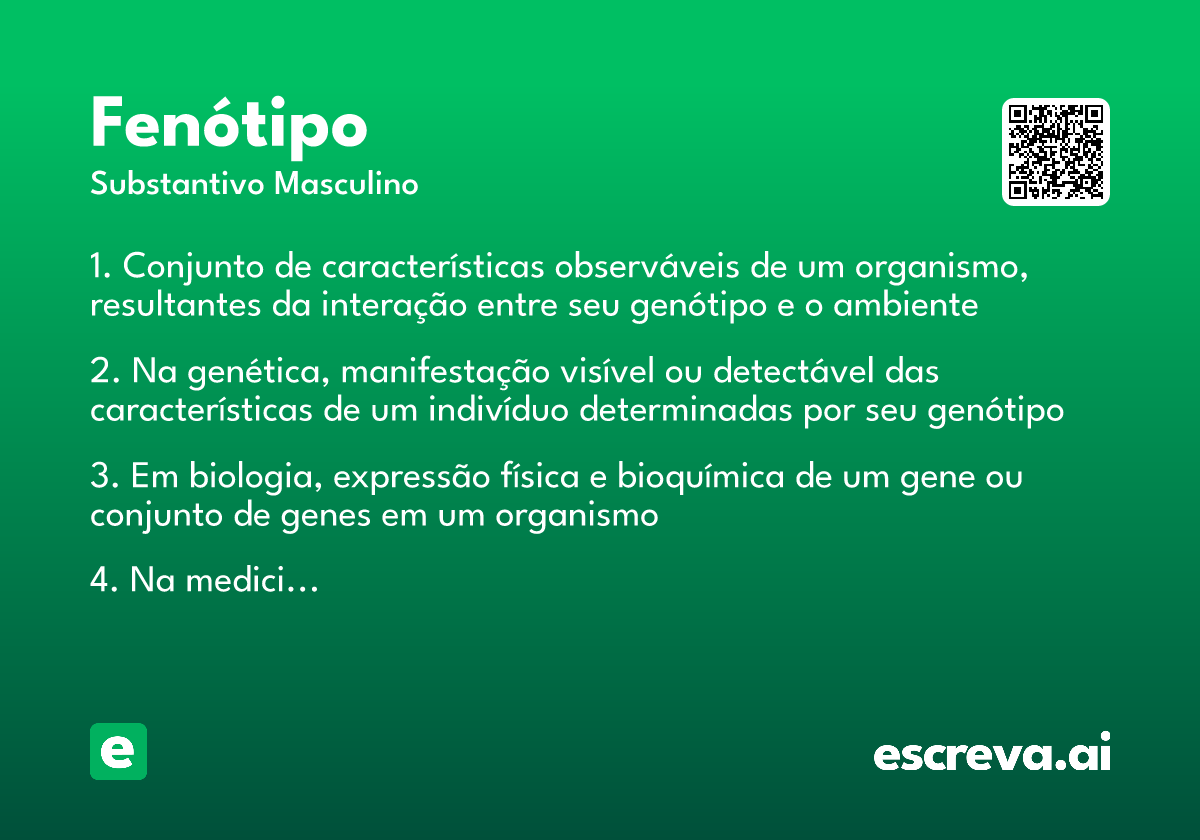fenótipo