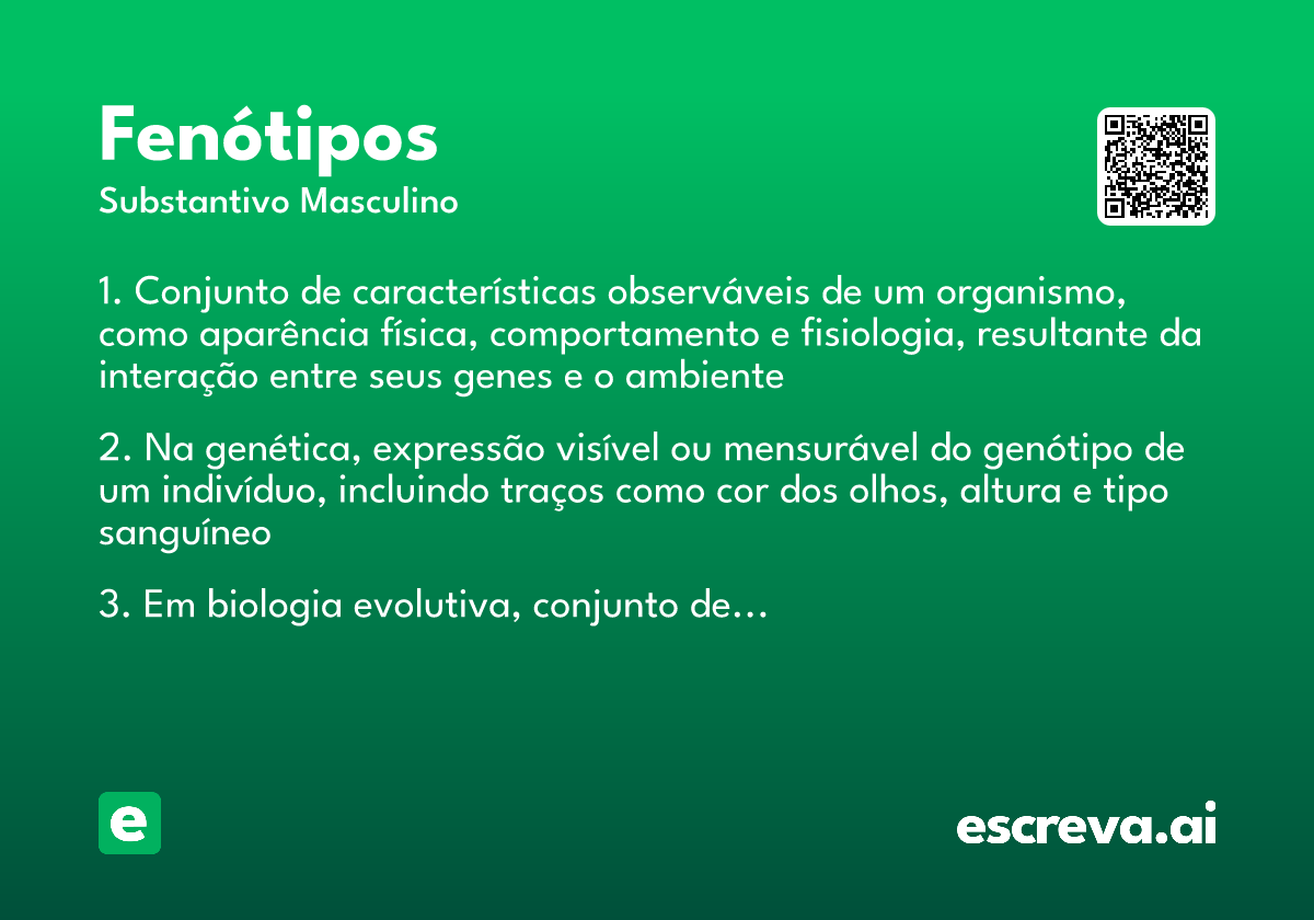 fenótipos
