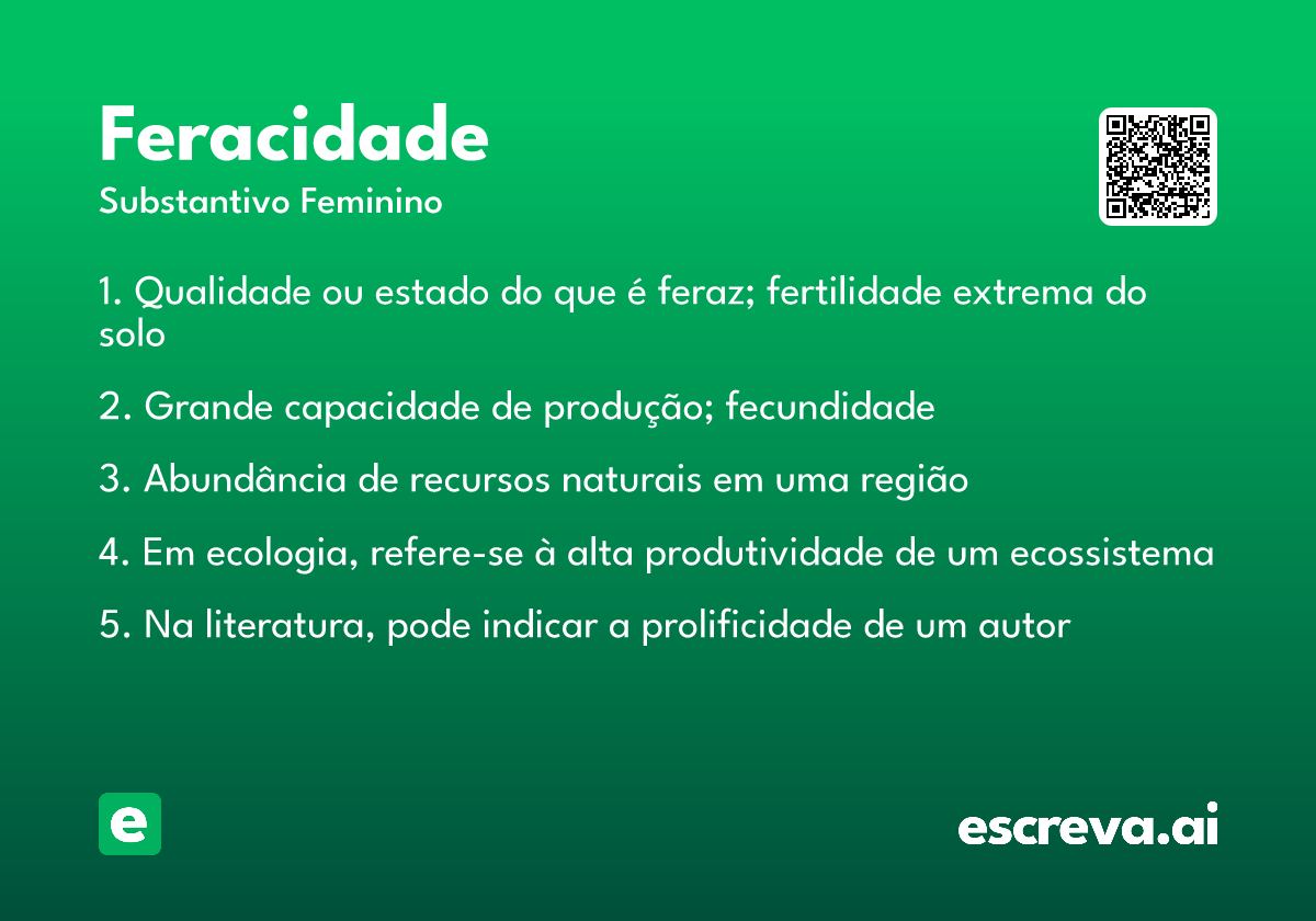 feracidade