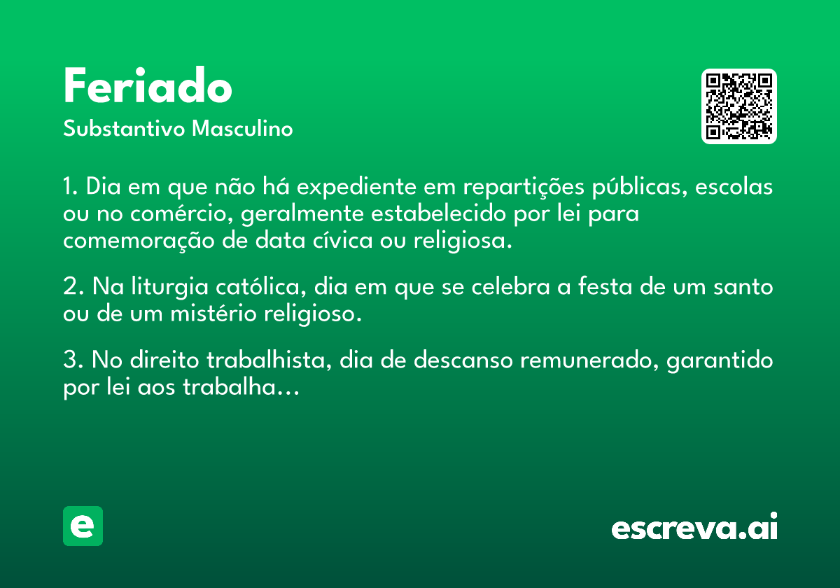 feriado