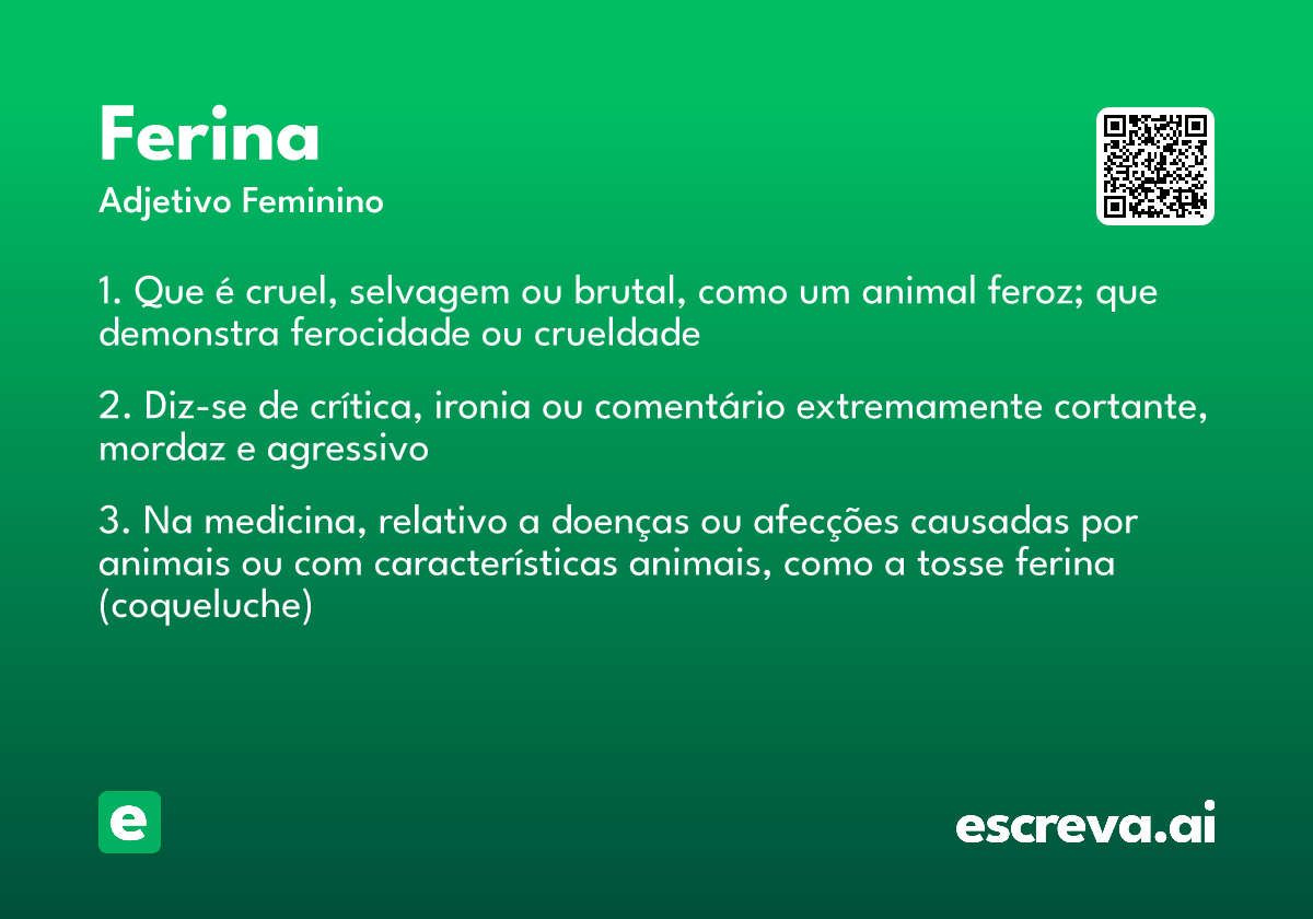ferina