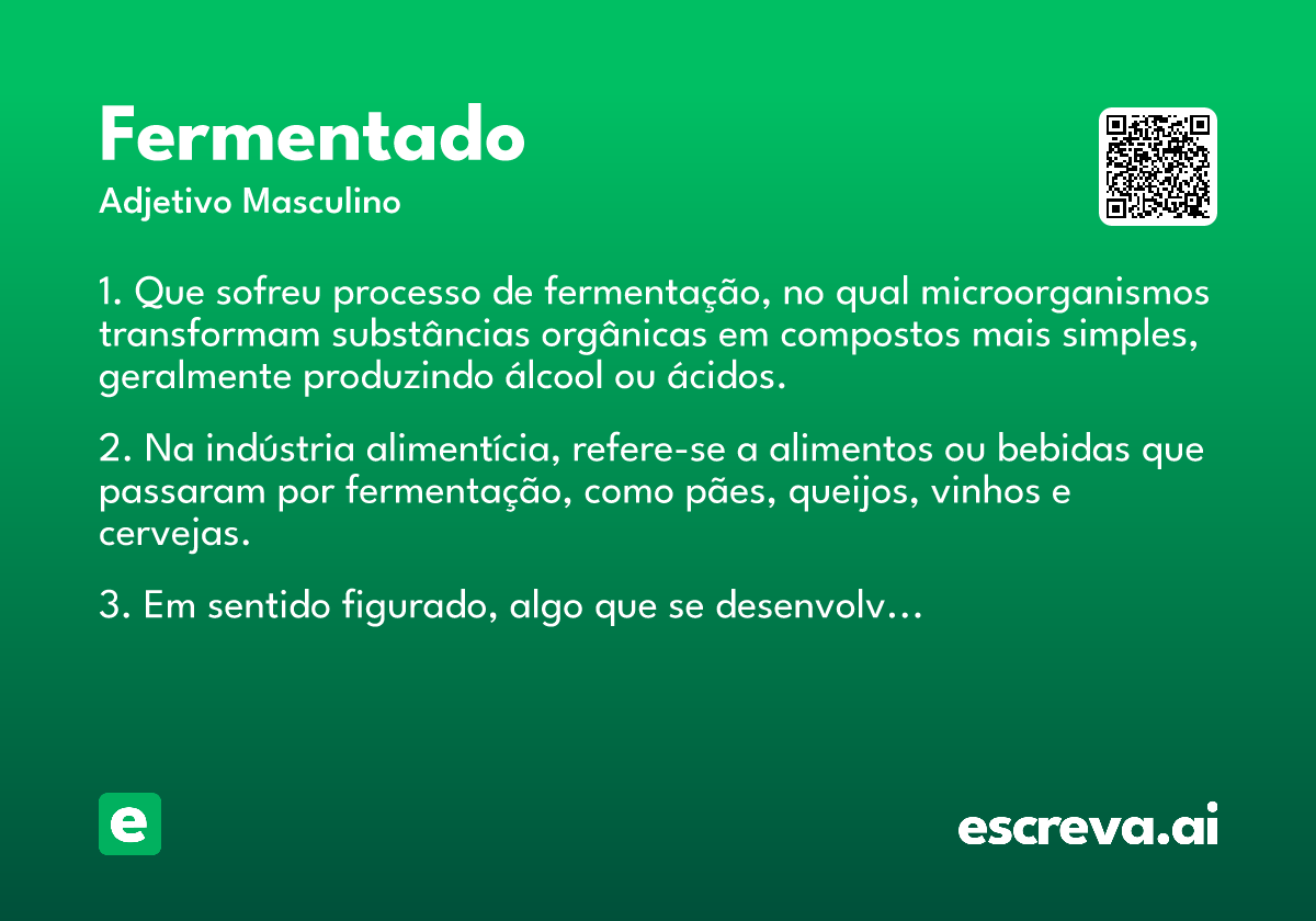 fermentado