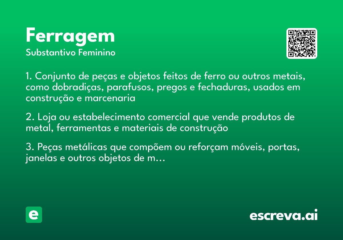 ferragem
