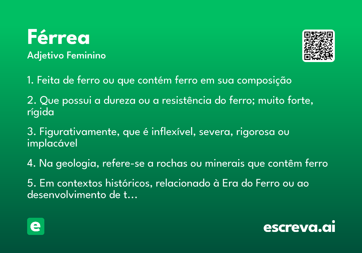 férrea