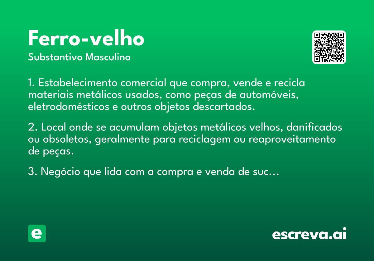 ferro-velho
