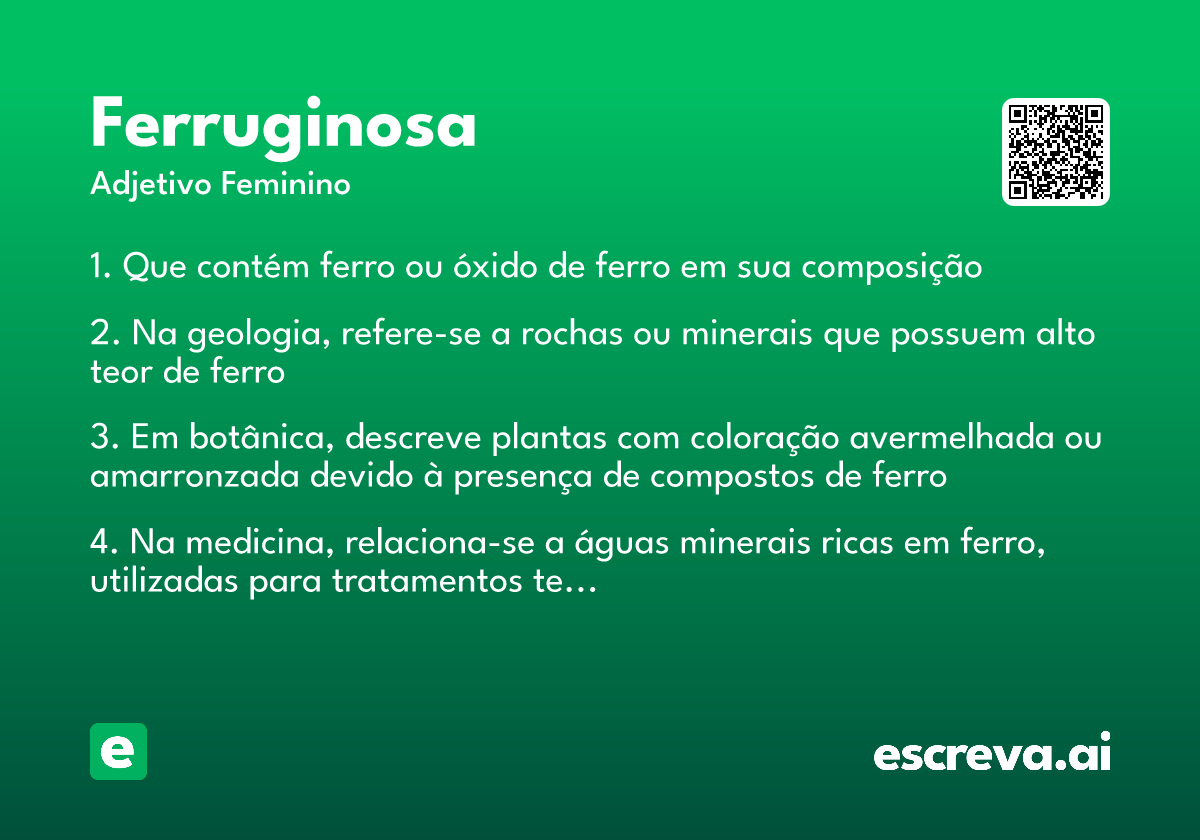 ferruginosa