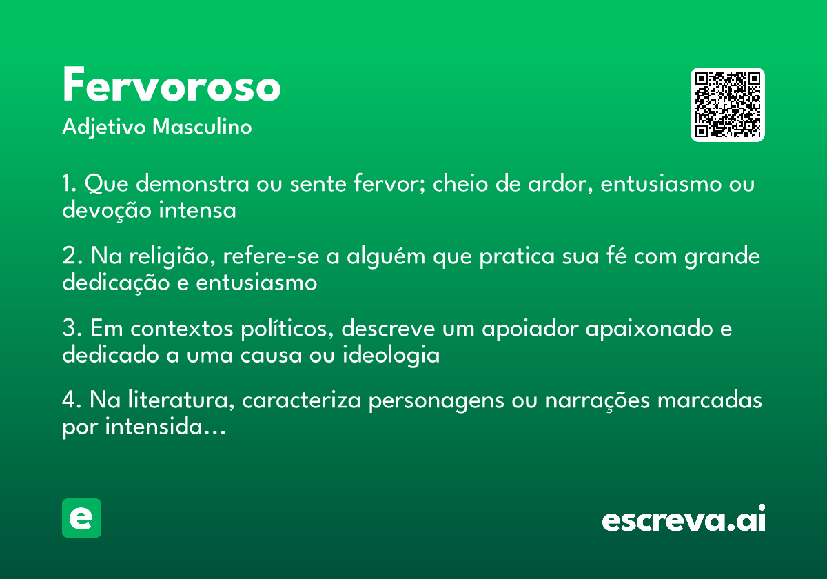 fervoroso
