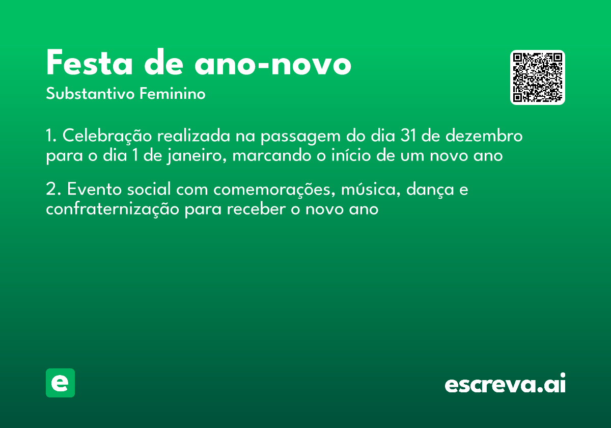 festa de ano-novo