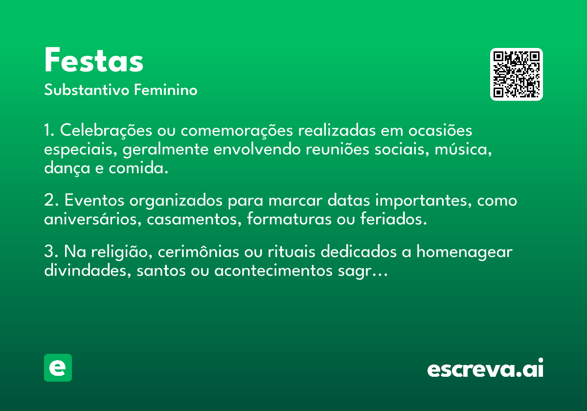 festas
