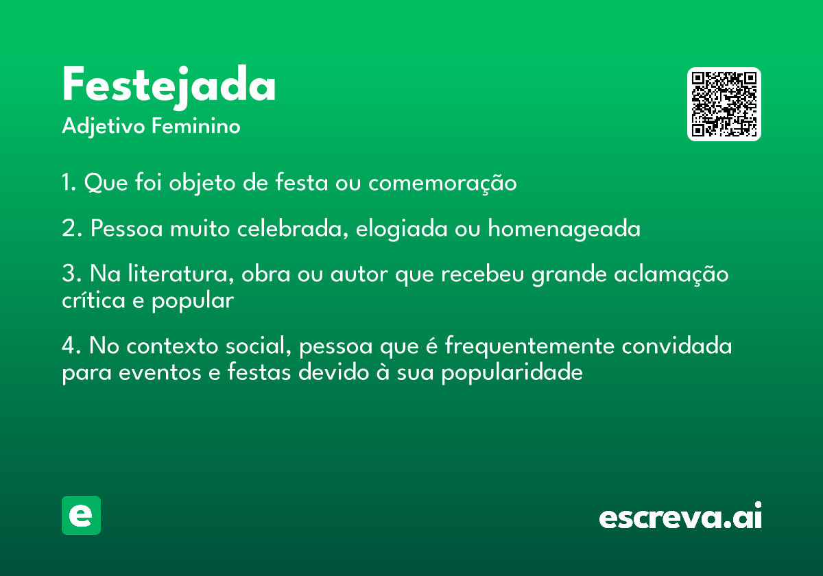 festejada