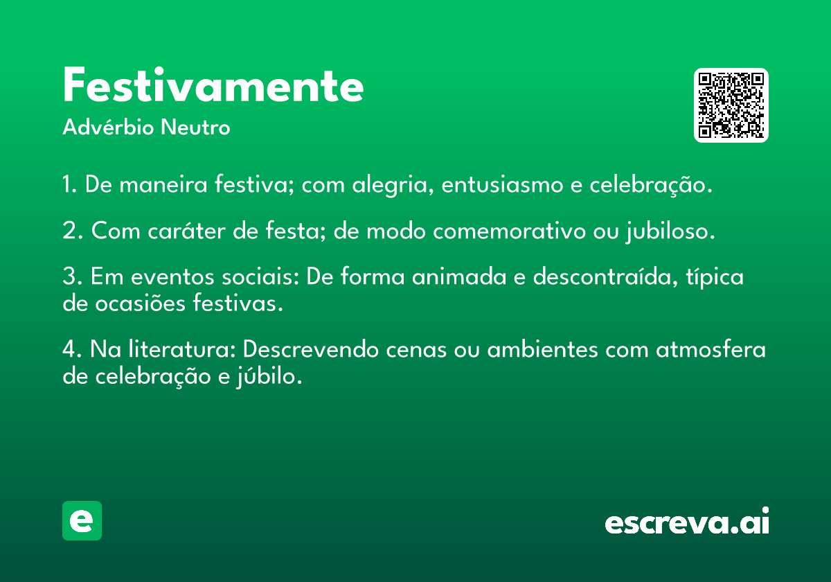 festivamente