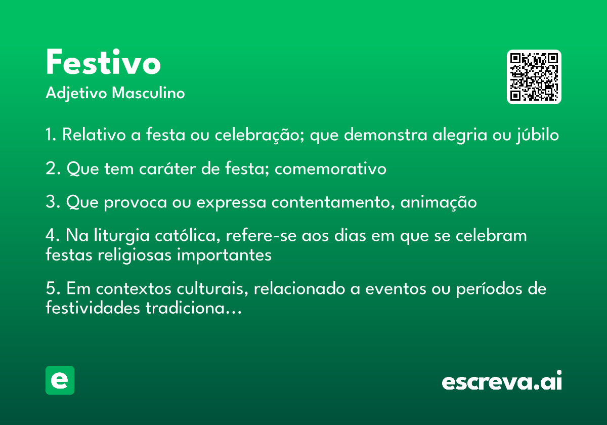 festivo