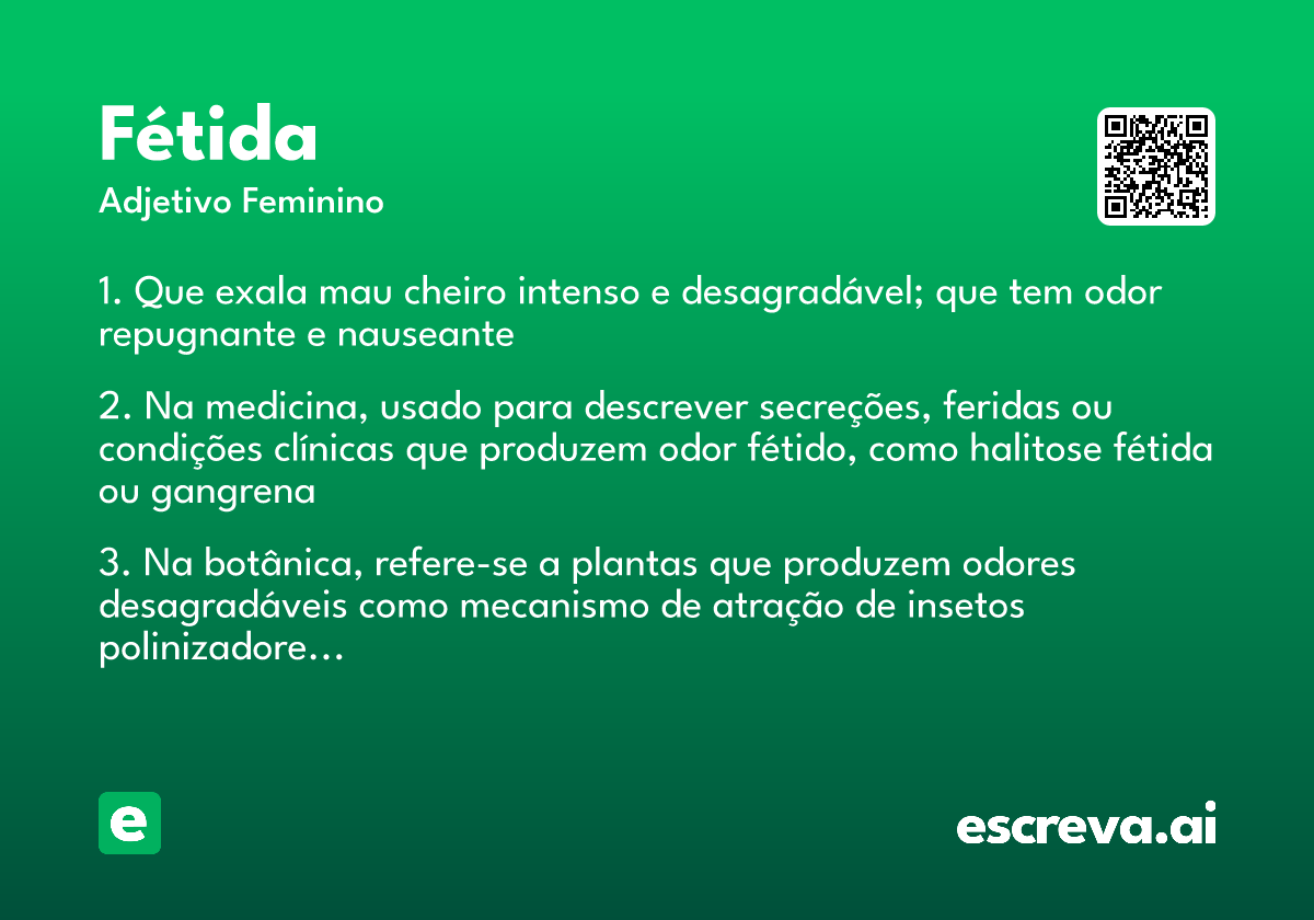 fétida