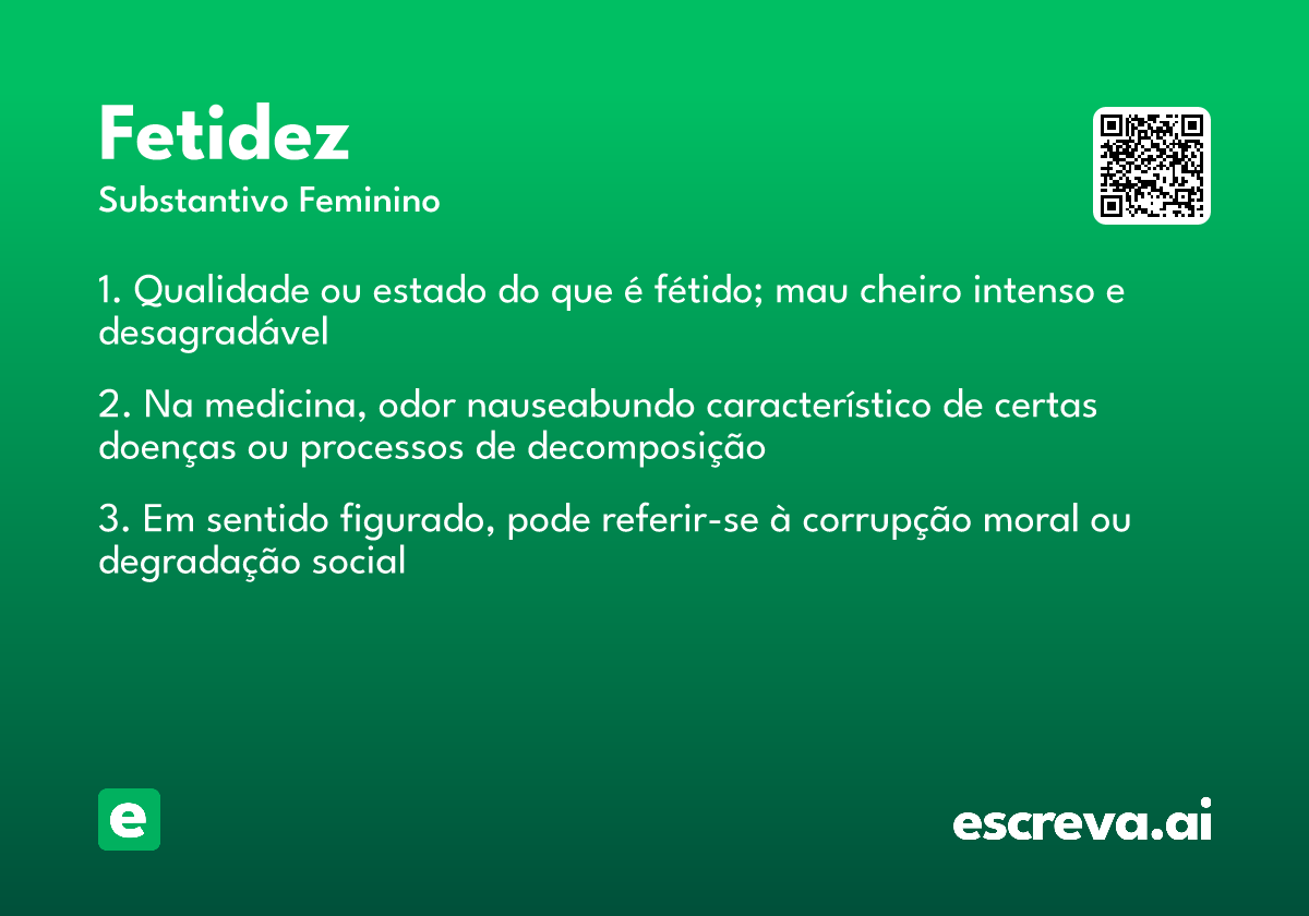 fetidez