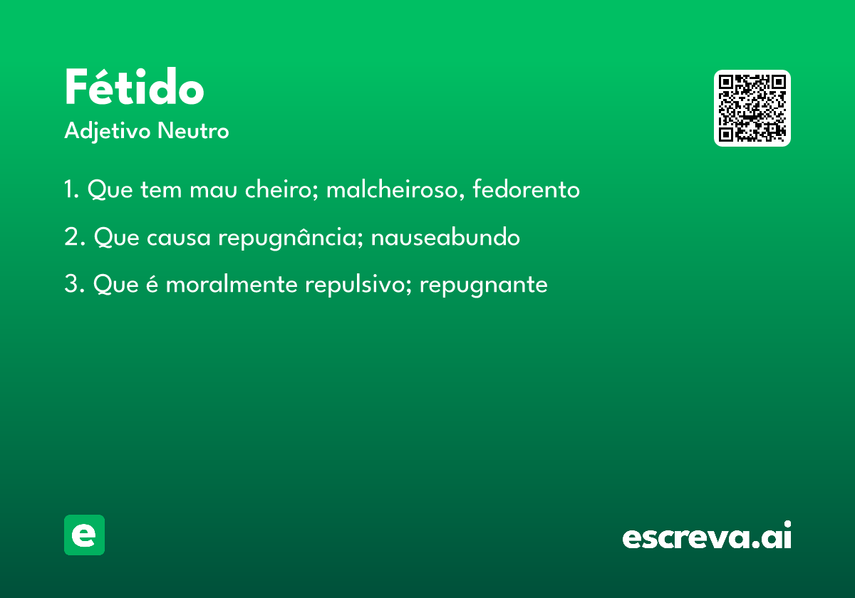 fétido
