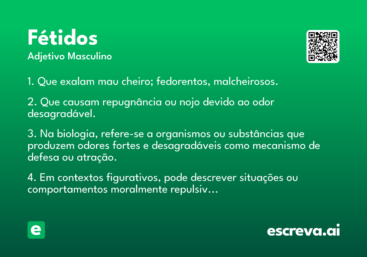 fétidos