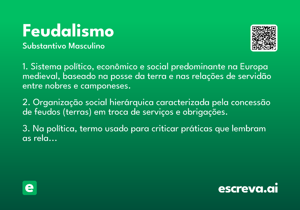 feudalismo
