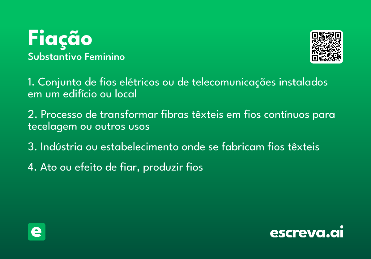 fiação