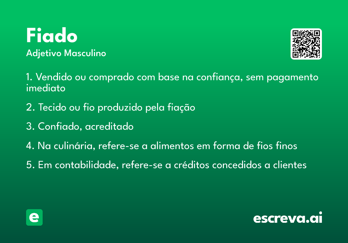 fiado