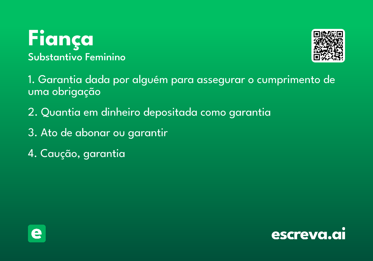 fiança