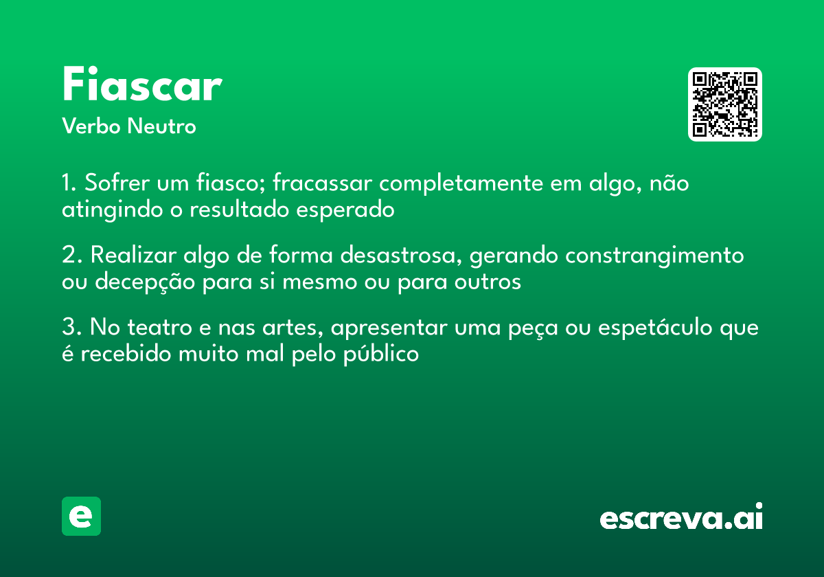 fiascar