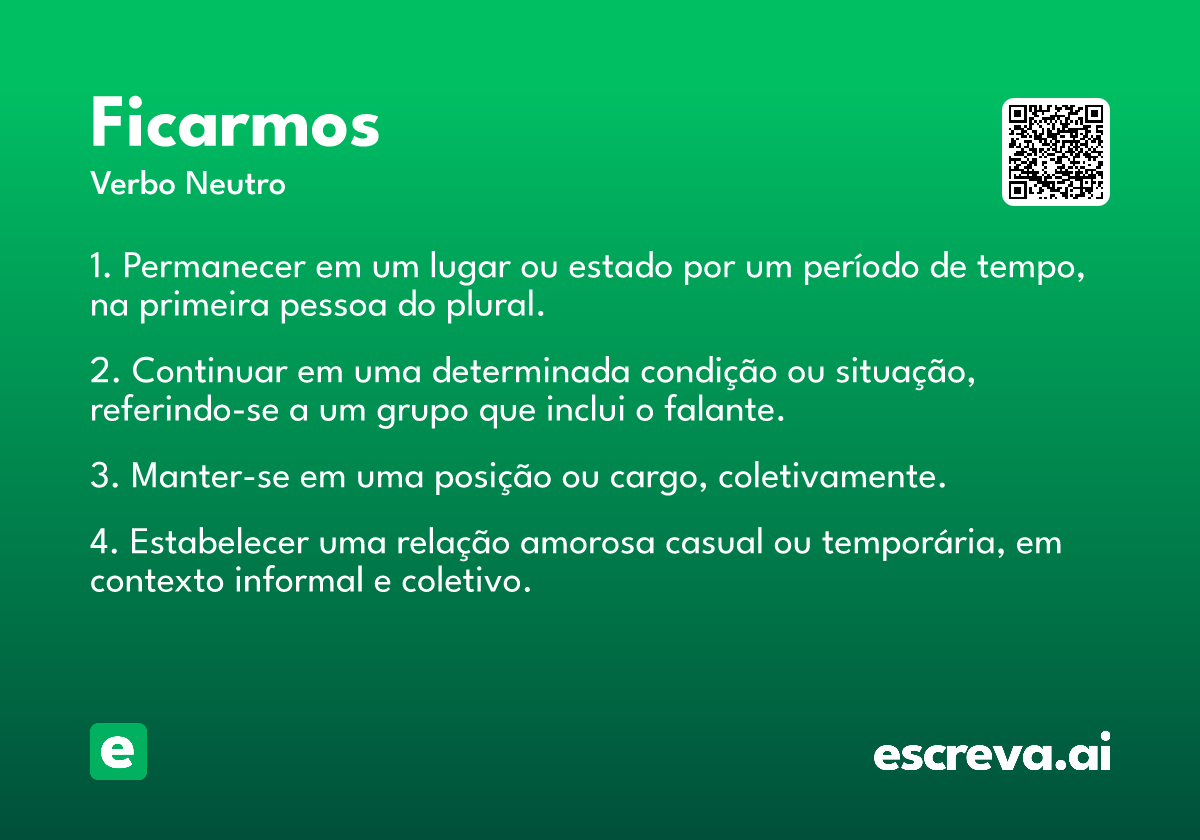 ficarmos