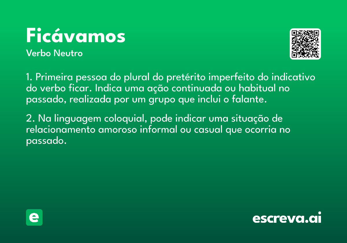 ficávamos