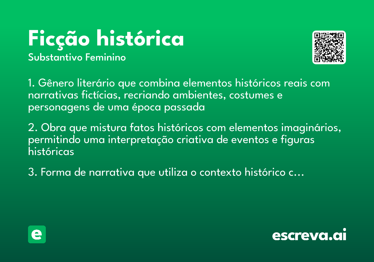 ficção histórica