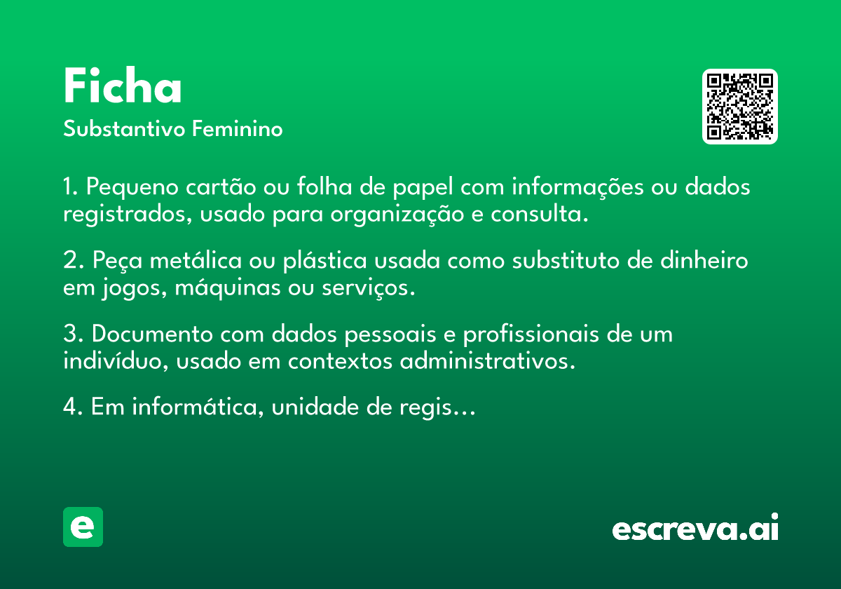 ficha