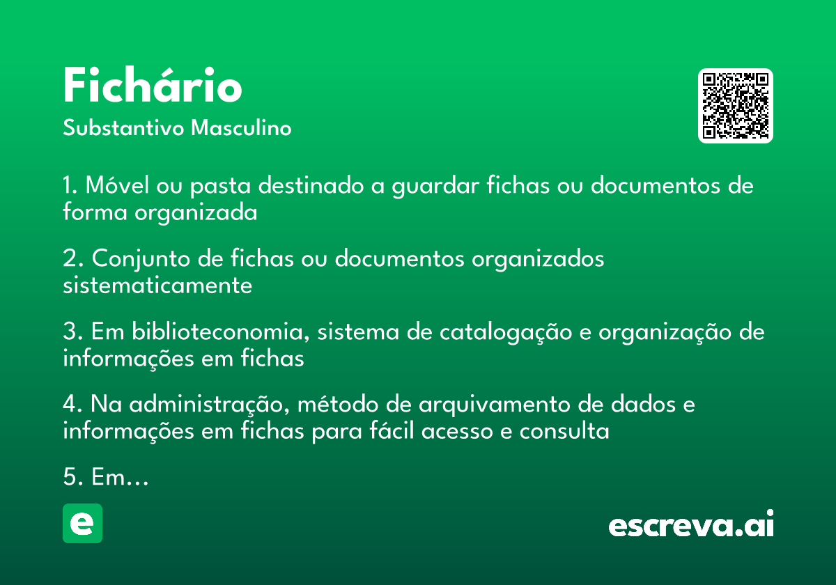 fichário