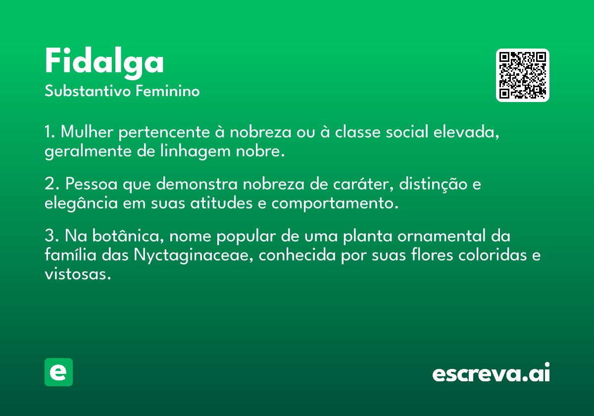 fidalga